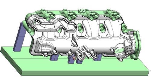 Reduction of TTM for a new intake manifold